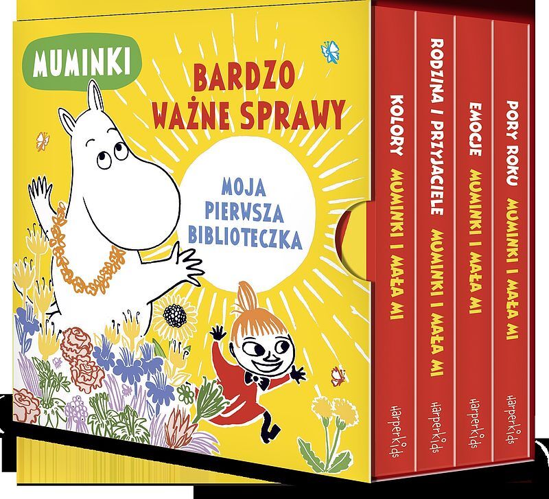 Muminki. Bardzo ważne sprawy. Moja pierwsza biblioteczka