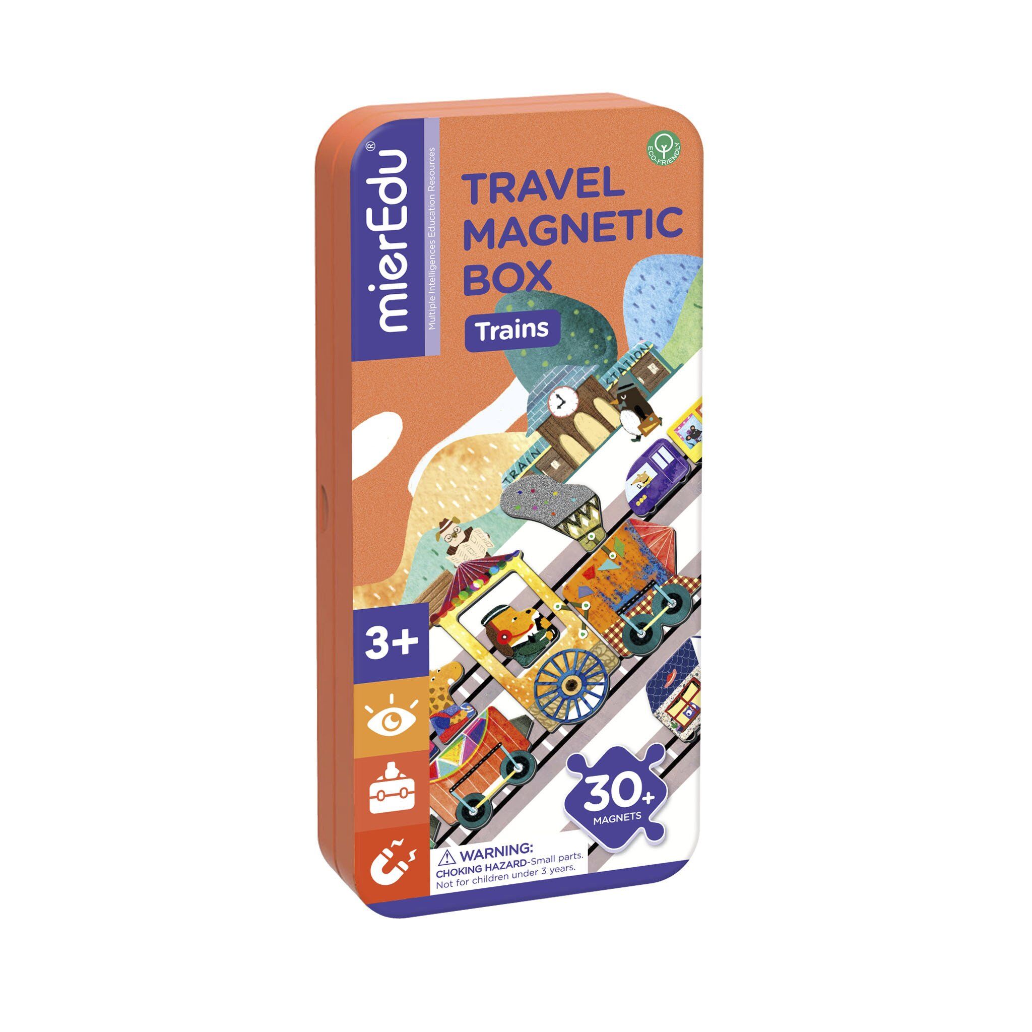 Puzzle Magnetyczne podróżne Pociągi
