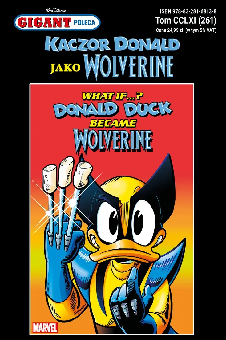 Gigant Poleca - 261 - Kaczor Donald jako Wolverine