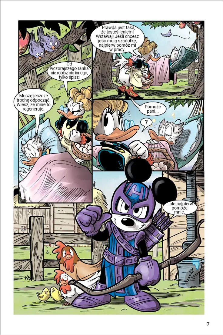 Gigant Poleca - 261 - Kaczor Donald jako Wolverine