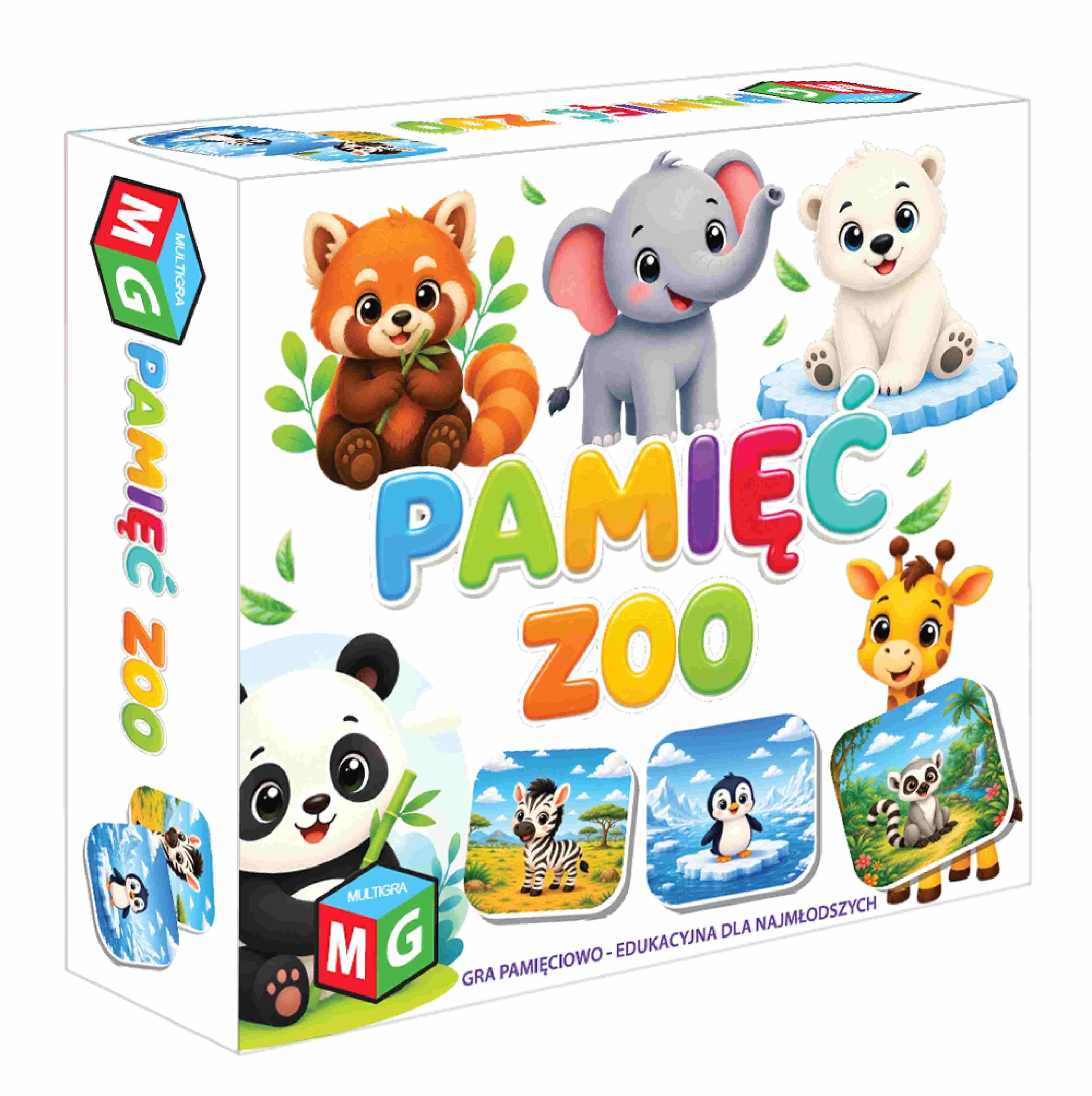 Gra Pamięć Zoo