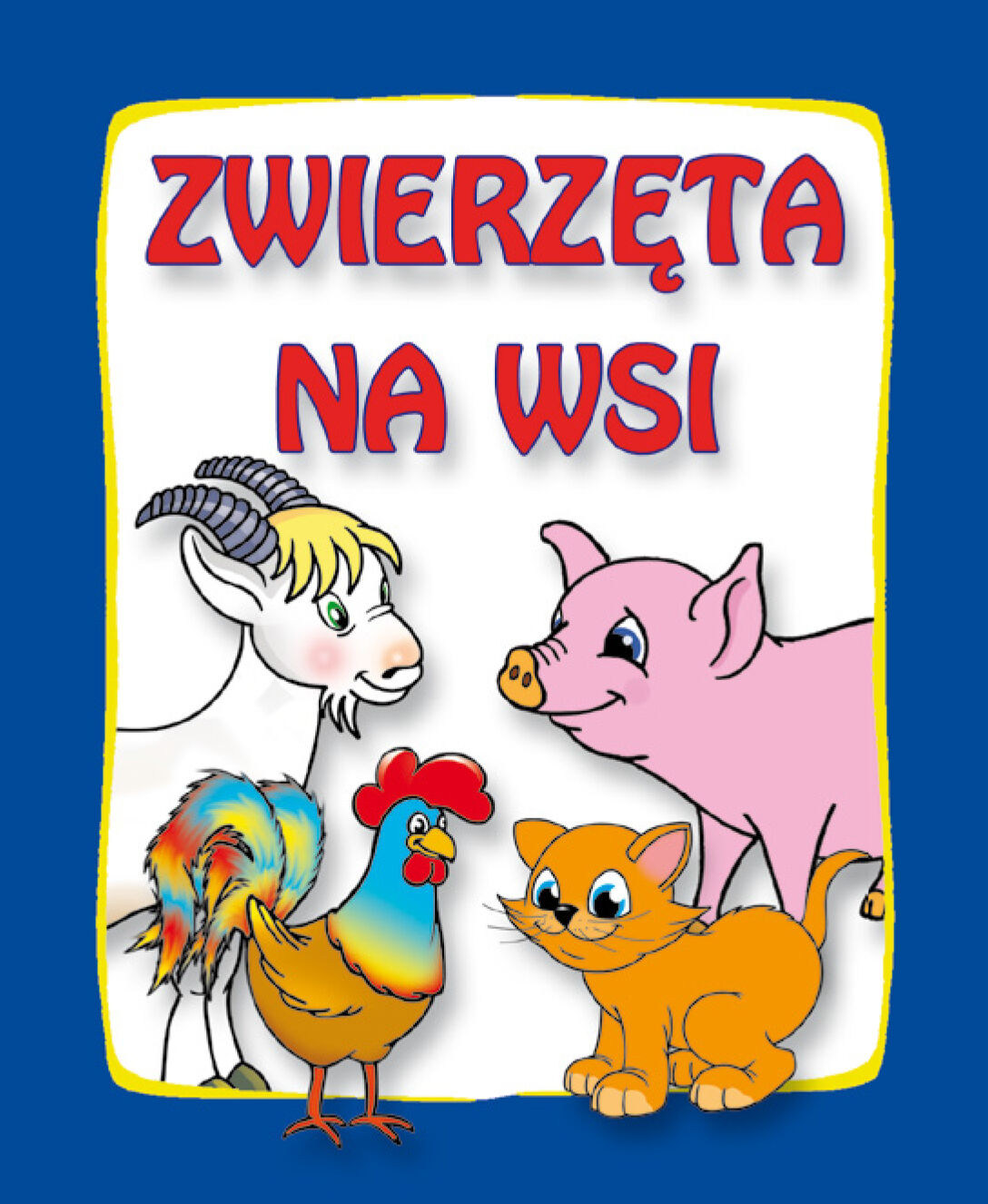 Zwierzęta na wsi. Średnie harmonijki