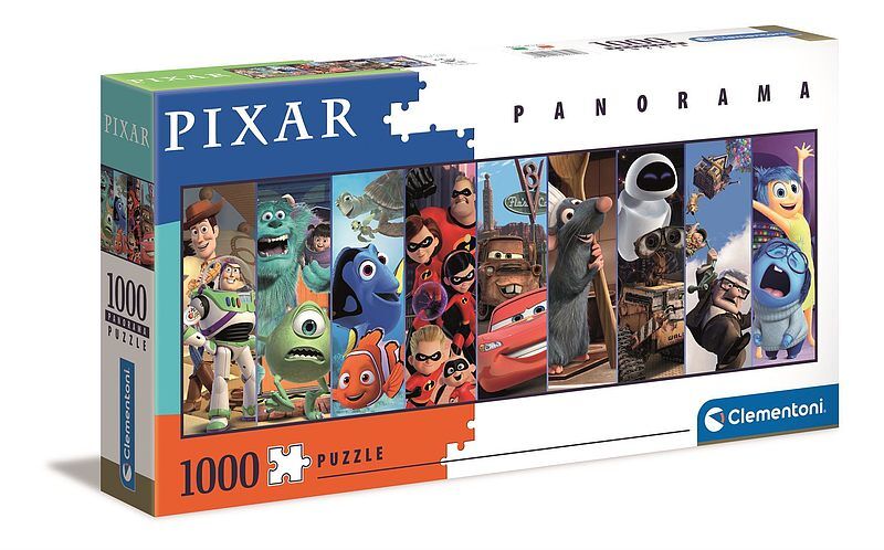 Puzzle 1000 panoramiczne collection postacie z kreskówek disney/pixar 39610