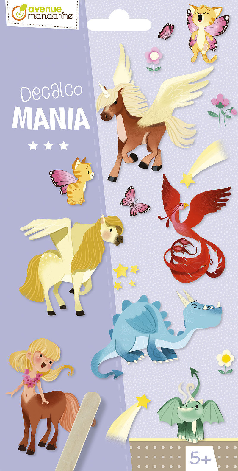 Decalco mania. Fantastyczne zwierzęta