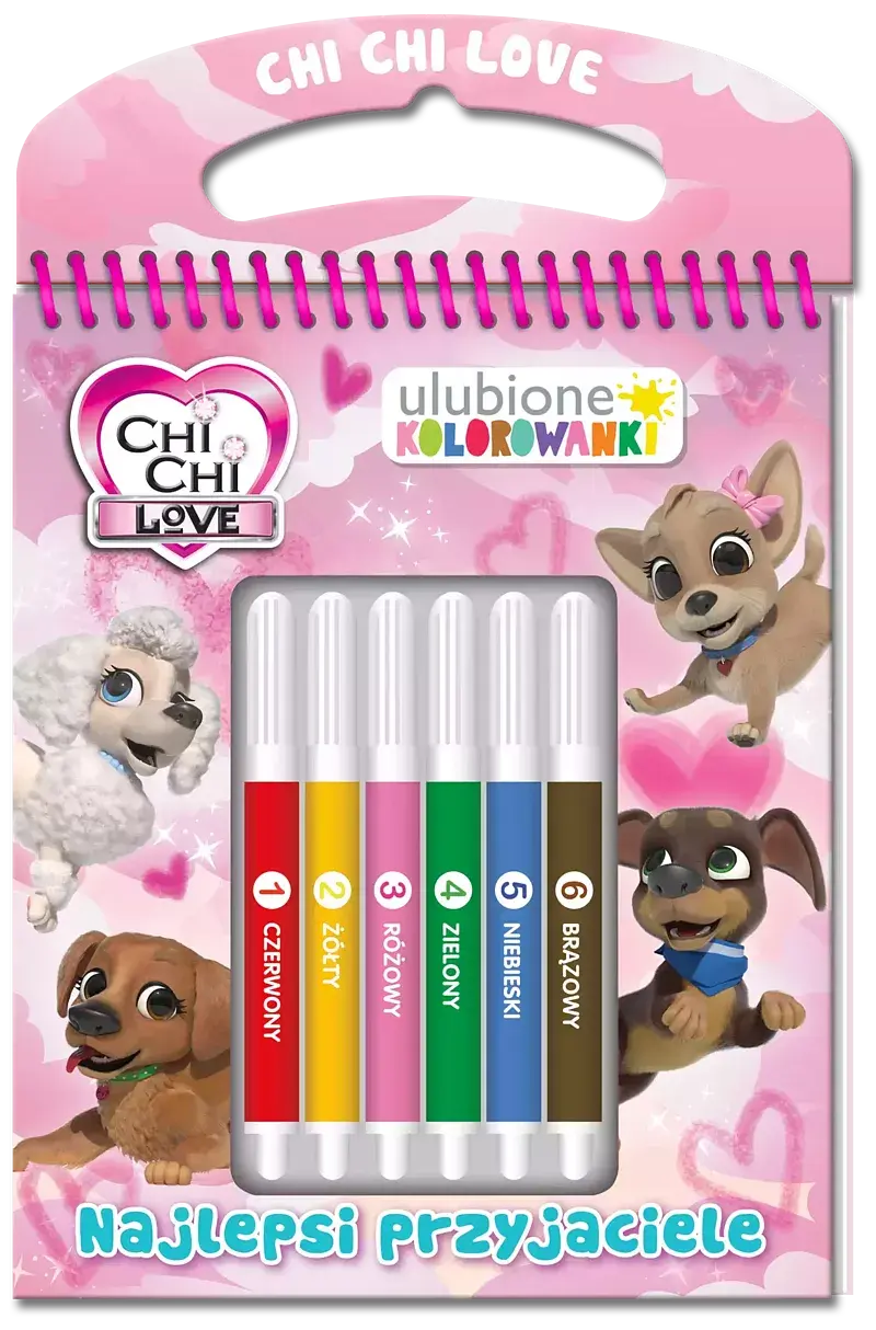 Chi Chi Love. Ulubione kolorowanki. Najlepsi przyjaciele