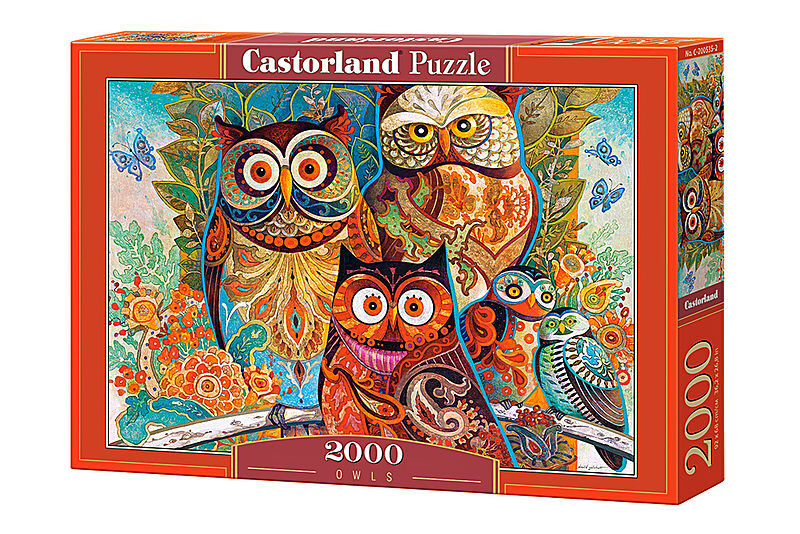 Puzzle 2000 sowy c-200535-2