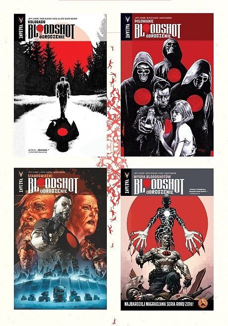 Bloodshot Odrodzenie - Pakiet tomów 1-4