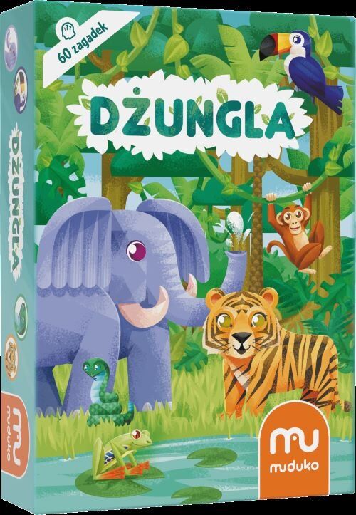 Dżungla 60 zagadek