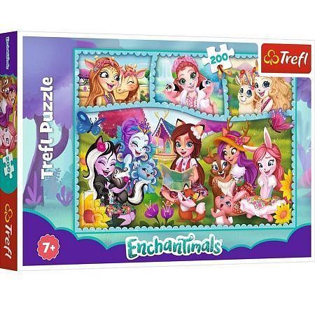 Puzzle 200 niezwykły świat enchantimals 13261