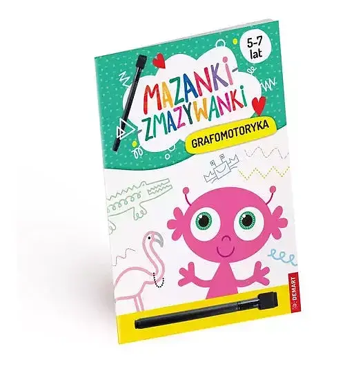 Mazanki-zmazywanki. Grafomotoryka.