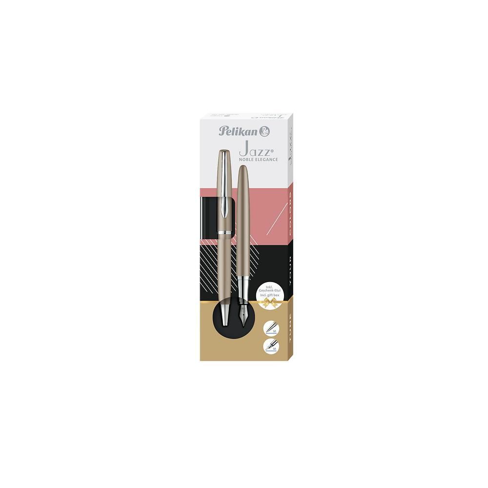 Pióro wieczne Pelikan+ długopis Jazz Noble Elegance Taupe