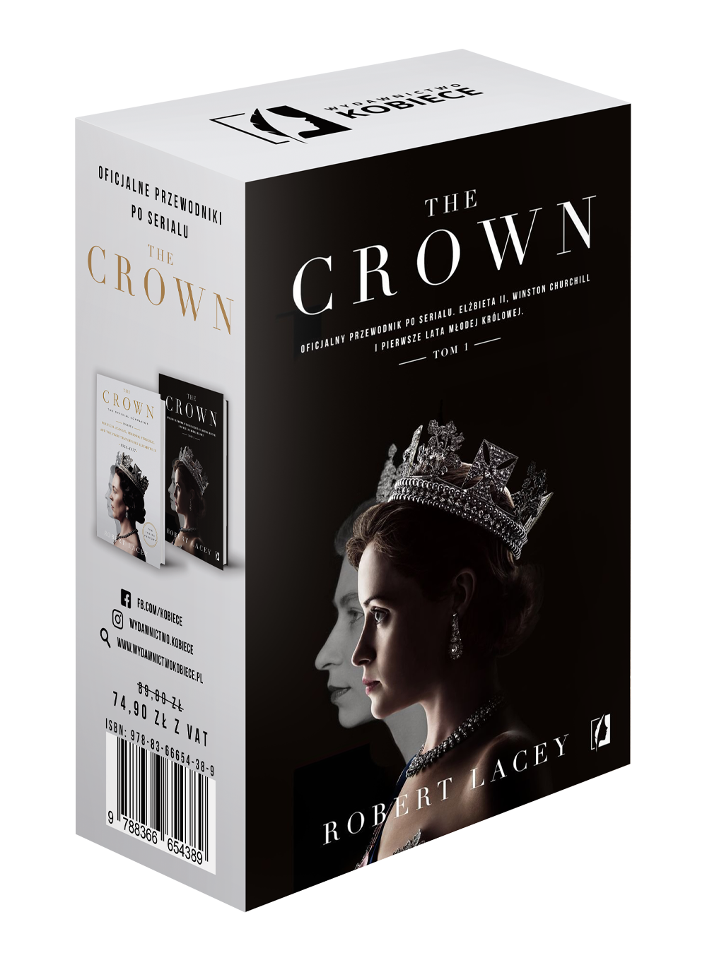 Pakiet: The Crown. Oficjalny przewodnik po serialu. Tom 1, Tom 2