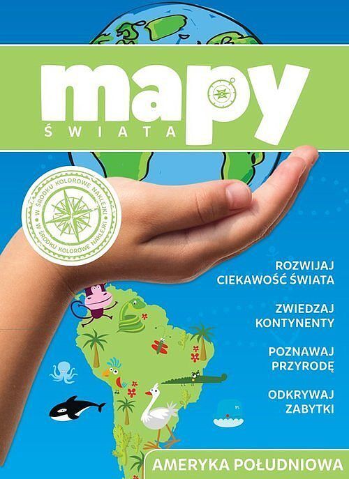 Mapy świata. Ameryka Południowa