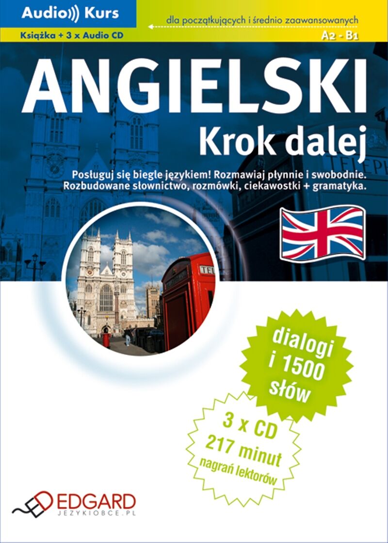 Angielski - Krok dalej (CD w komplecie)