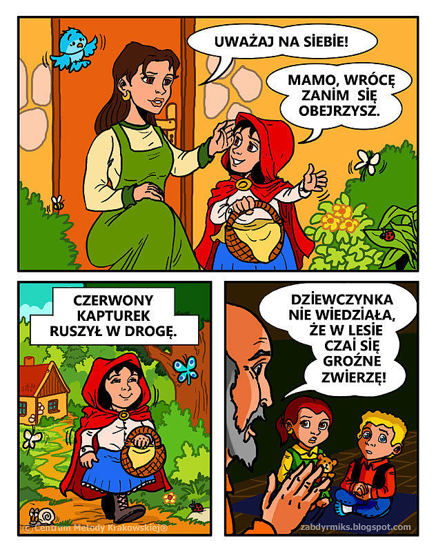 Czytam mamie i tacie - 1 - Czerwony Kapturek