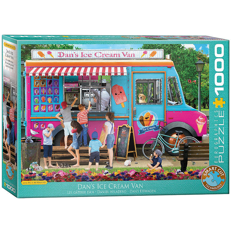 Puzzle 1000 lodziarnia 6000-5519
