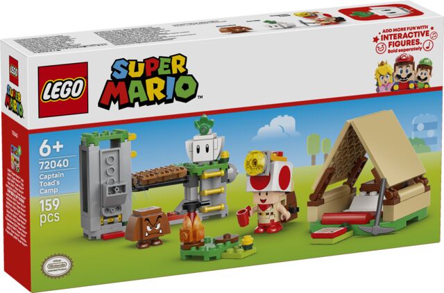 LEGO Super Mario Captain Toad i obóz 72040
