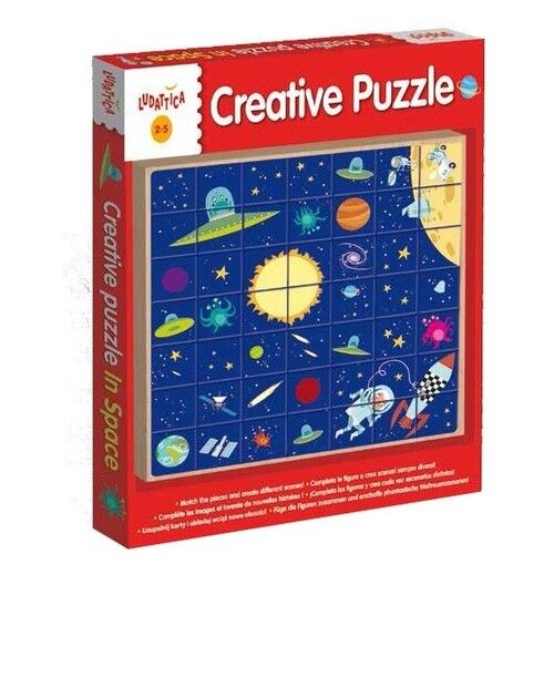 Ludattica Legno Creative Puzzle In Space
