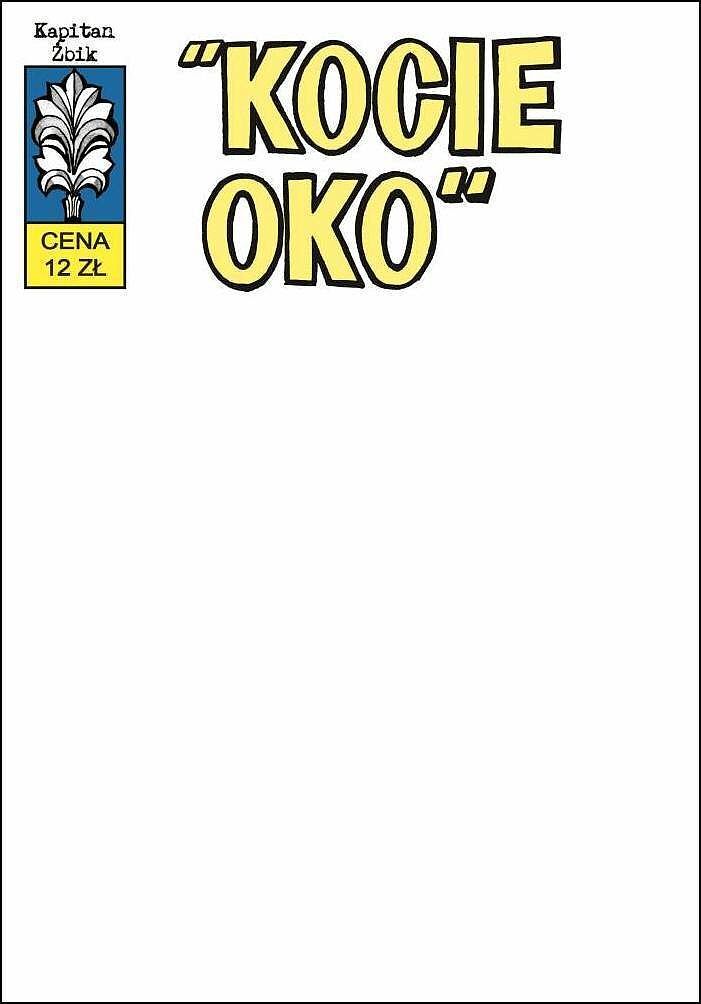 Kapitan Żbik - 15 - Kocie oko (okładka blank)