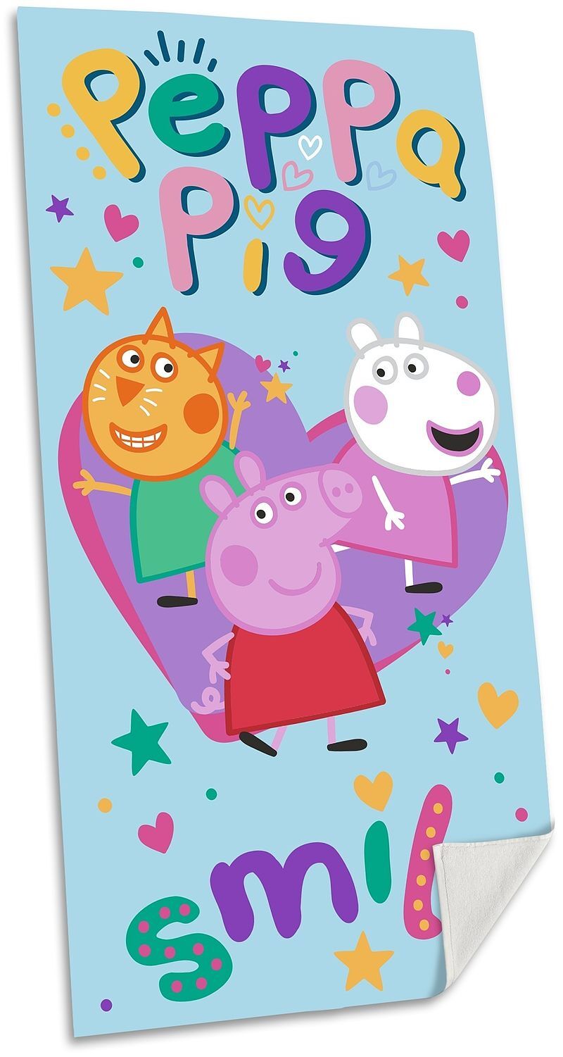 Ręcznik plażowy peppa pig 70x140 cm pp09059
