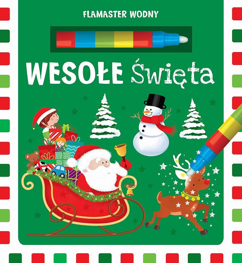 Flamaster wodny. Wesołe Święta