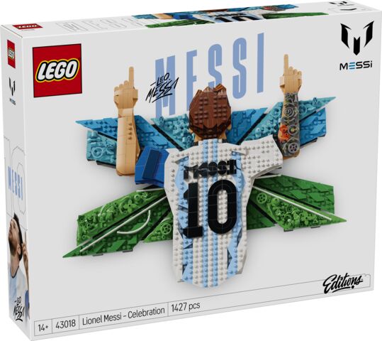 LEGO Editions Football Lionel Messi cieszynka 43018