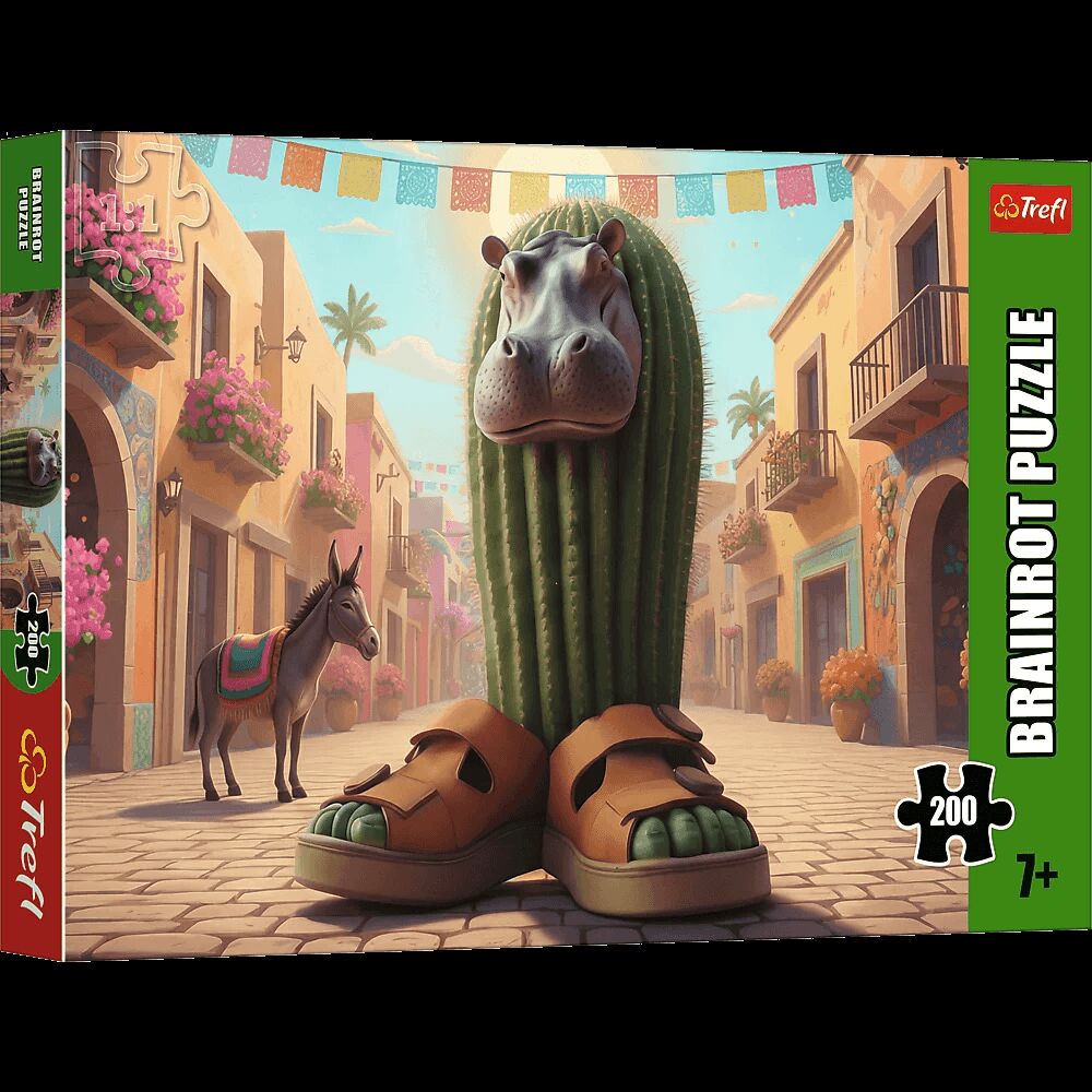 Puzzle 200 BrainRots Il Cacto Hipopotamo 13376