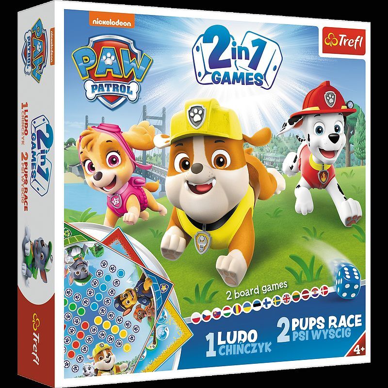 Chińczyk/Psi wyścig Paw Patrol