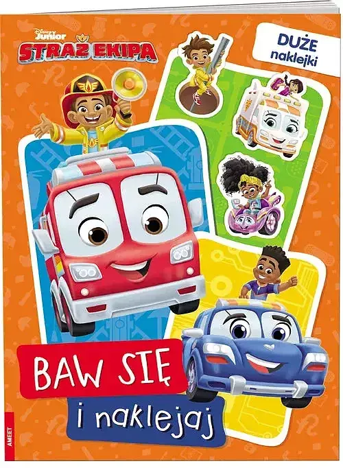 Disney Straż Ekipa Baw się i naklejaj