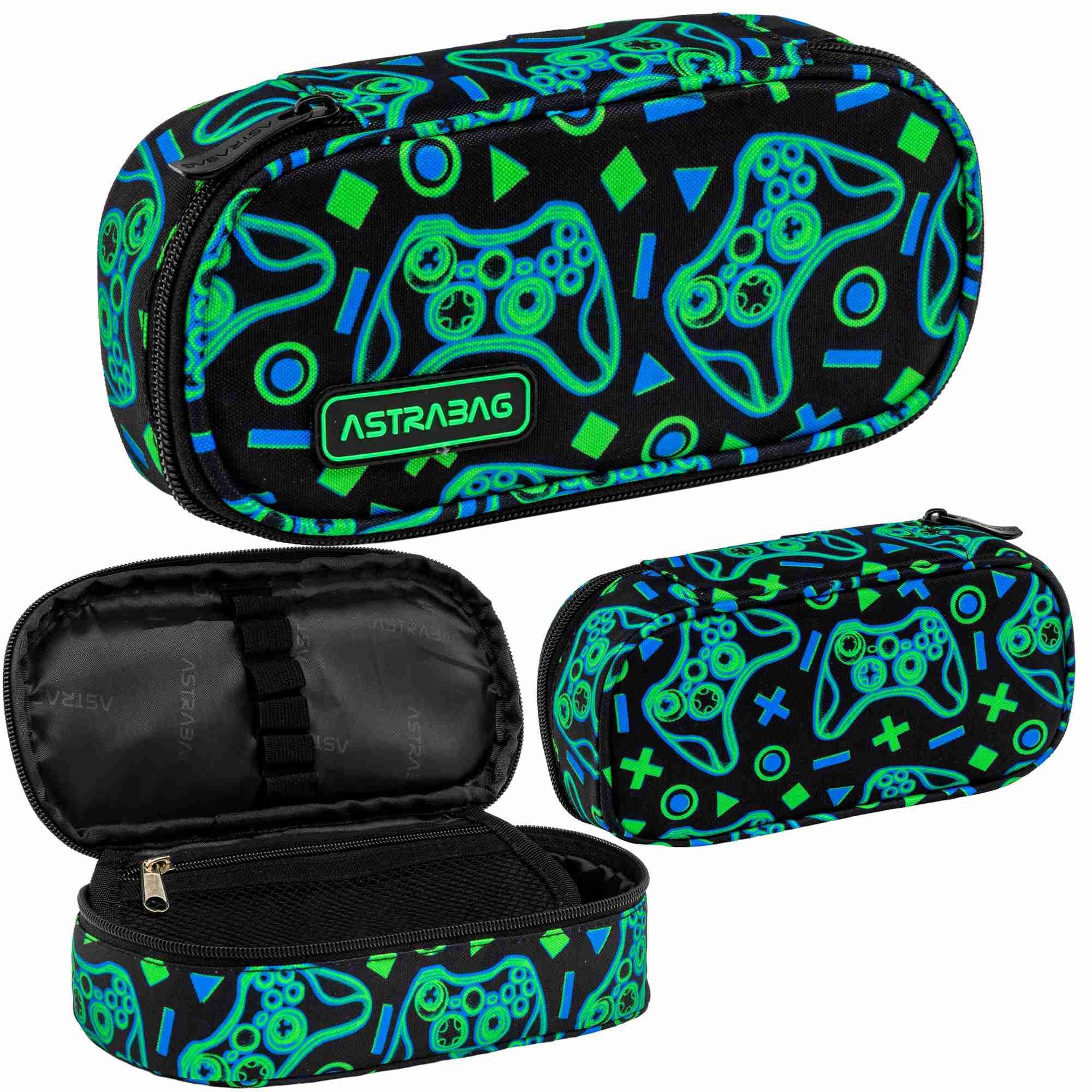 Piórnik owalny Astrabag Game On