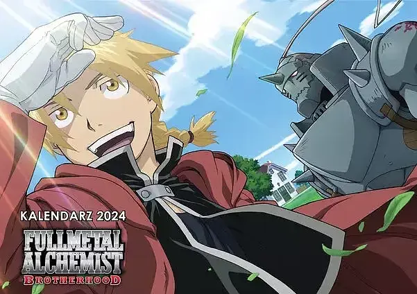 Fullmetal Alchemist - Kalendarz ścienny 2024