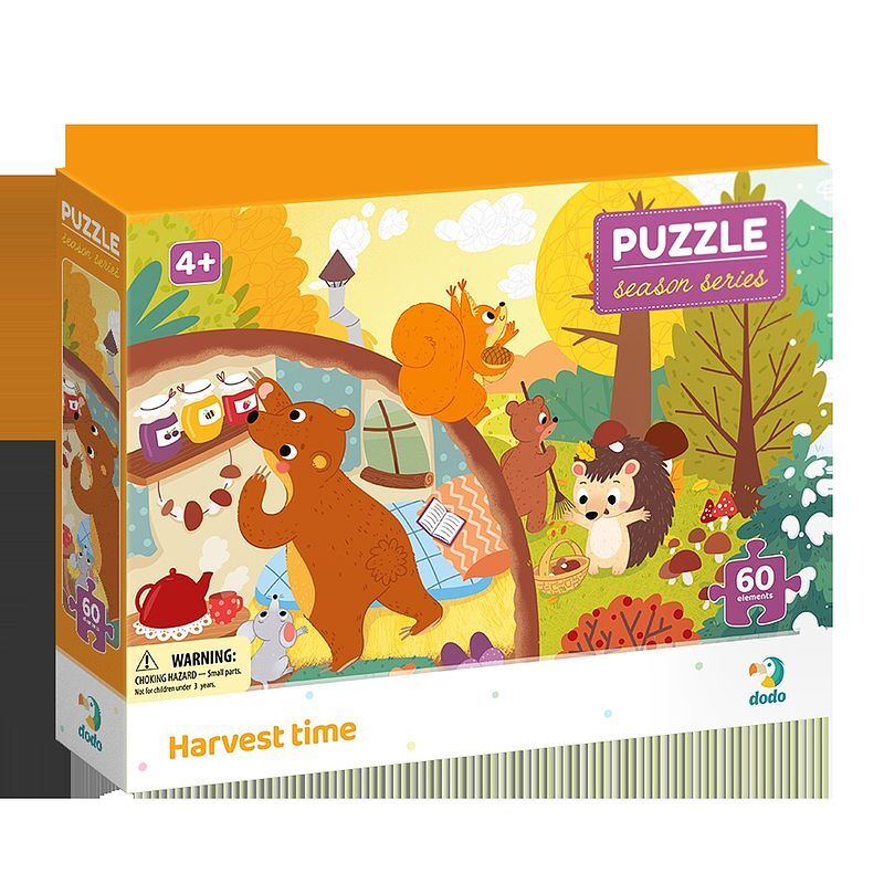 Puzzle 60 pory roku czas zbiorów dop300413