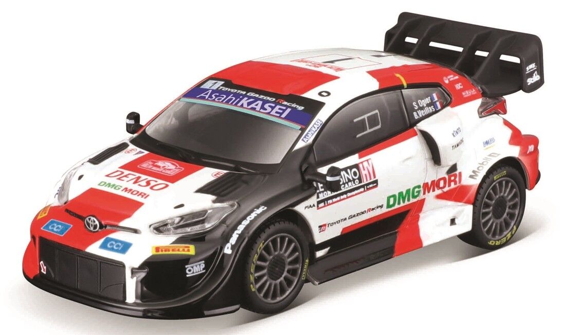 Bburago Model 1:43 Toyota GR Yaris Rally1 Hybrid Sebastien Ogier 18-38310