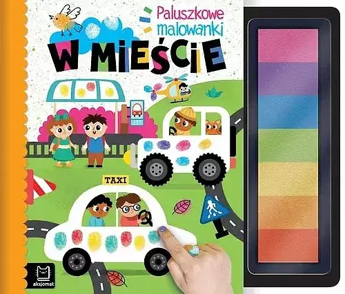 Paluszkowe malowanki. W mieście