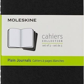Zestaw 3 zeszytów Moleskine Cahier Journals P