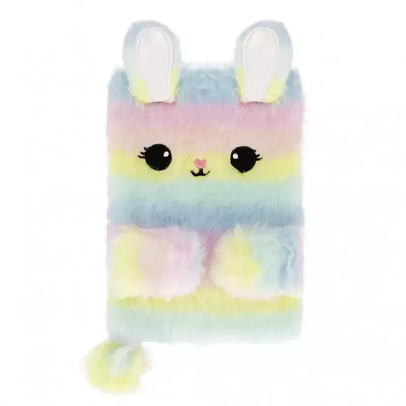 Notes pluszowy rabbit pastel