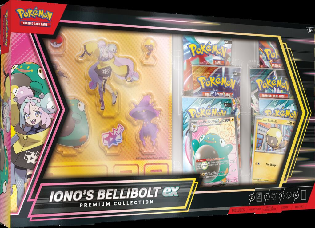 Pokemon TCG: Iono’s Bellibolt ex Premium Collection