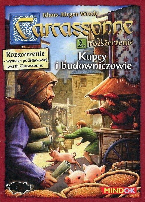 Carcassonne: Kupcy i Budowniczowie (druga edycja polska)
