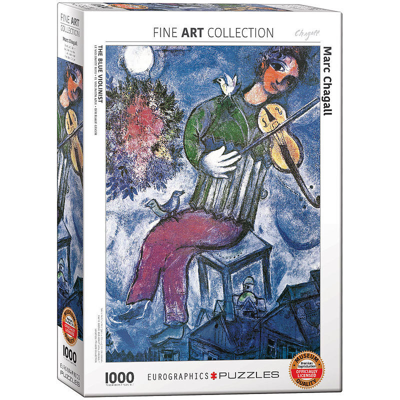 Puzzle 1000 the blue violinist 6000-0852