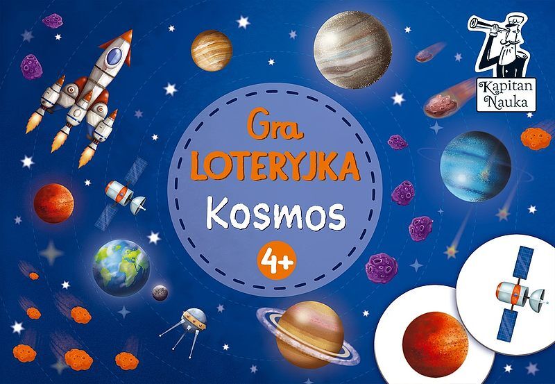 Kapitan Nauka - Gra Loteryjka Kosmos 4+