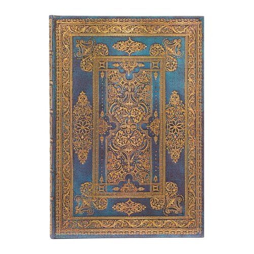 Notatnik w linie Paperblanks Blue Luxe Midi