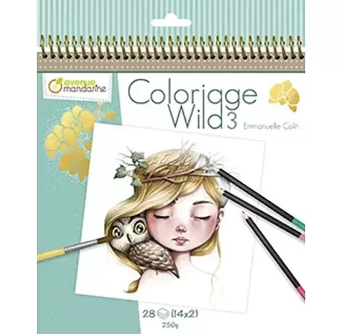 Kolorowanka emmanuelle colin wild 3