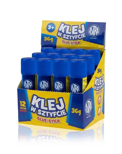 Klej w sztyfcie 36 g Diisplay 12 sztuk