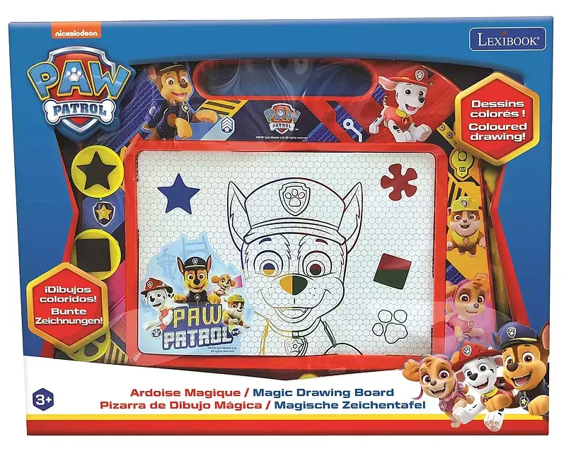 Tablica magnetyczna wielokolorowa psi patrol z akcesoriami a5 crpa550