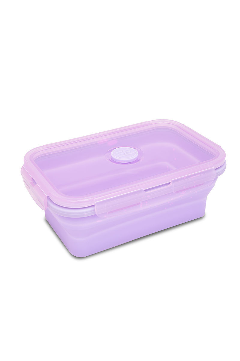 Śniadaniówka silikonowa 800 ml coolpack pastel powder purple