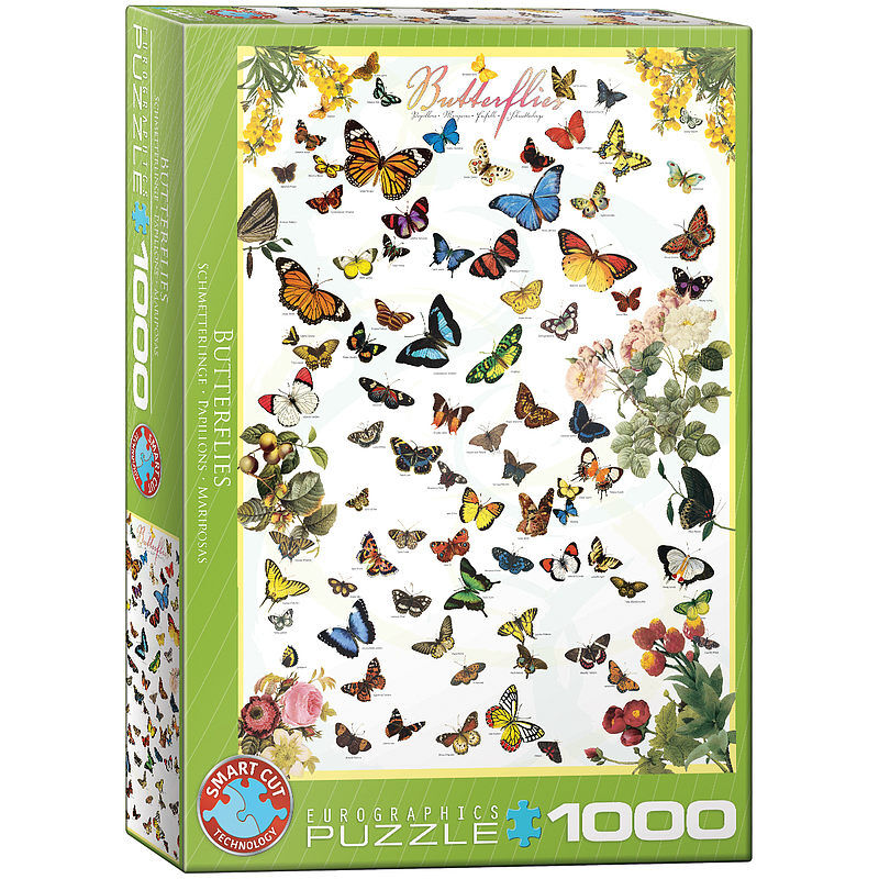 Puzzle 1000 motyle 6000-0077