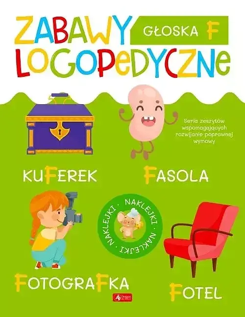 Zabawy logopedyczne. Głoska F (Fabulo)