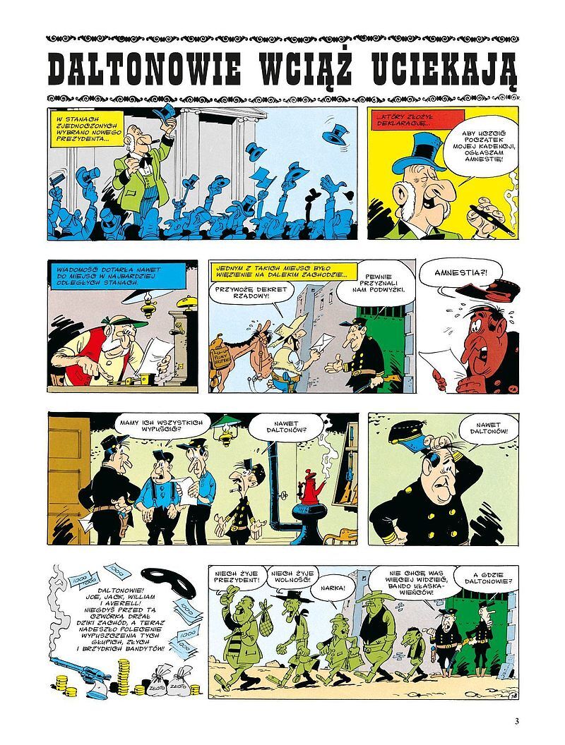 Lucky Luke - 23 - Daltonowie wciąż uciekają
