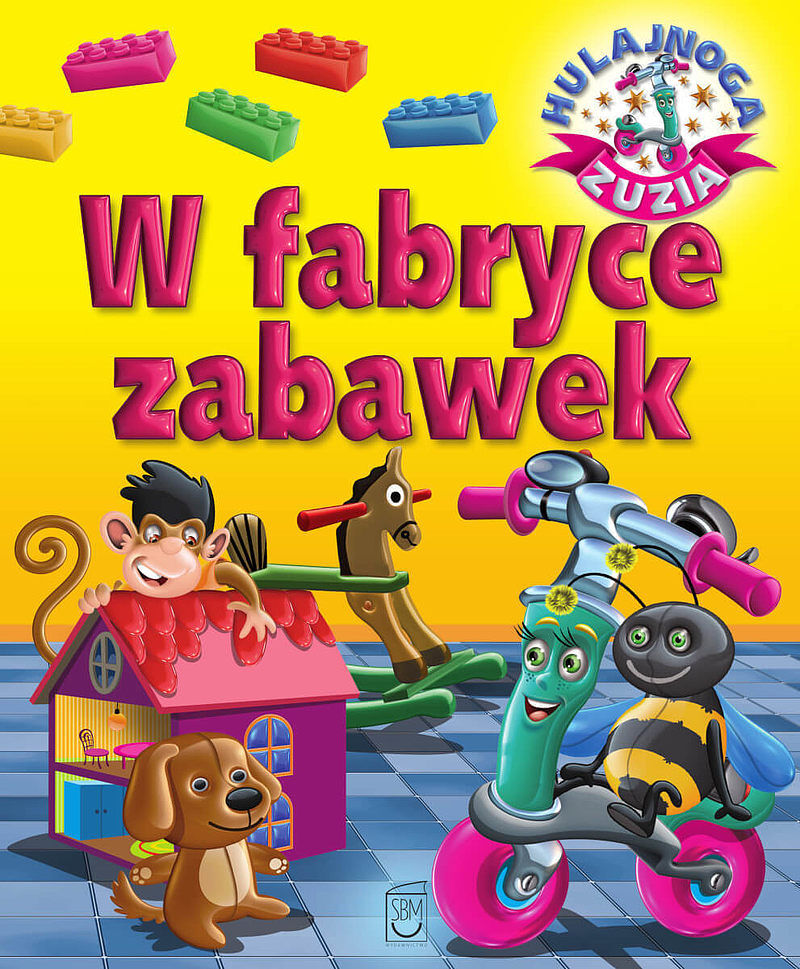 W fabryce zabawek. Hulajnoga zuzia