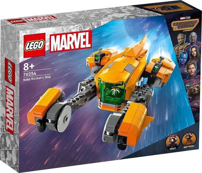 Lego super heroes statek kosmiczny małego 76254
